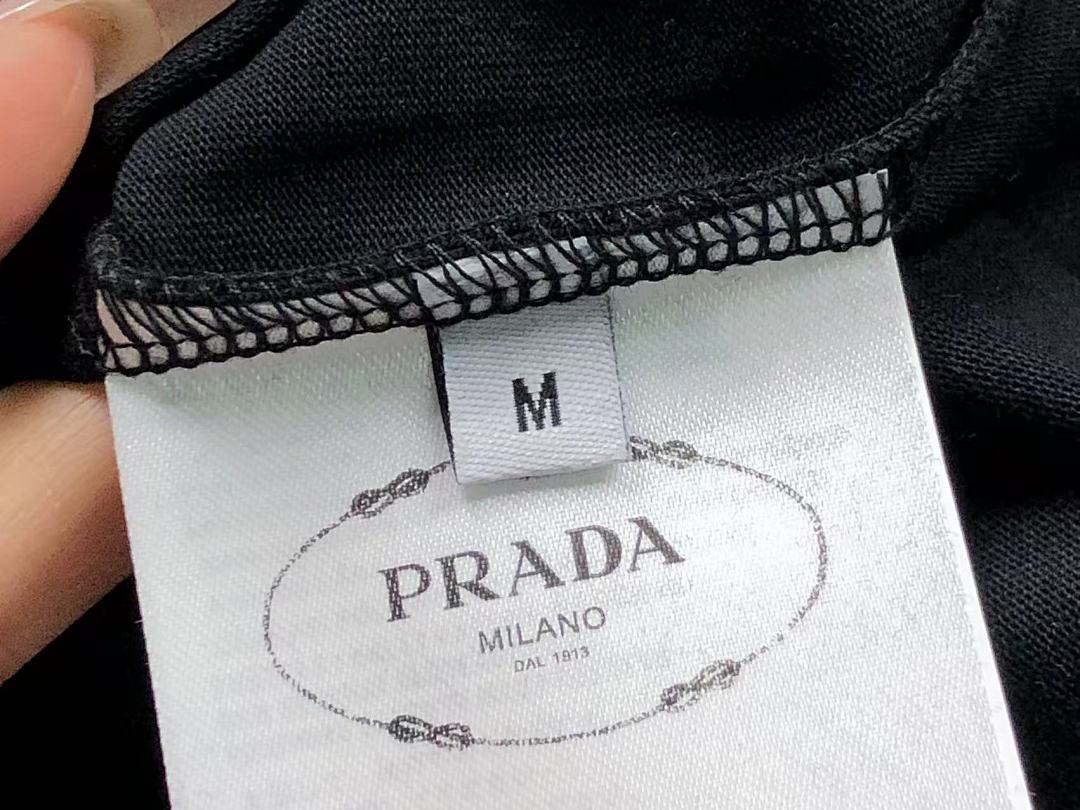 Prada 95 P⭐A⭐A T-SHIRT 3201220403 (Im 170Cm 60Kg I Wear Size M In The Phot) - Image 22