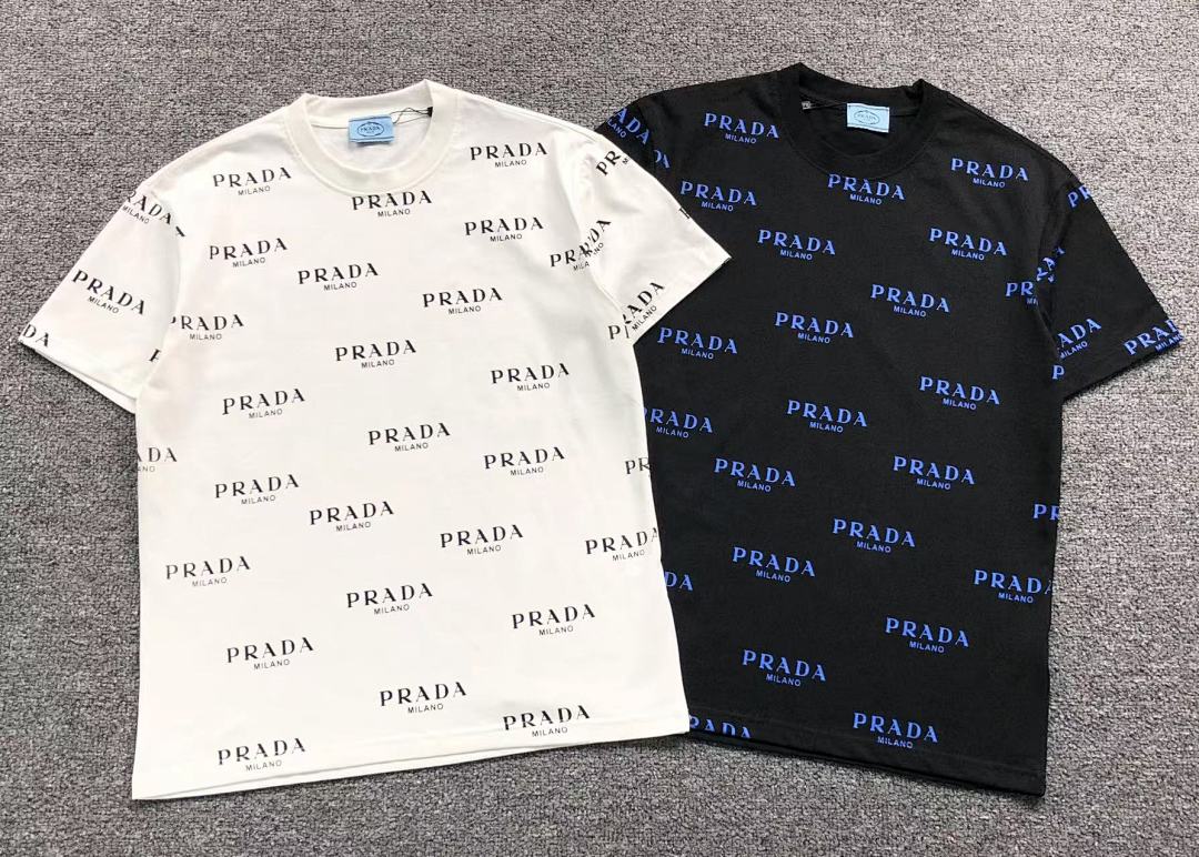 Prada 88 P⭐A⭐A T-SHIRT 1105032432 (Im 170Cm 60Kg I Wear Size S In The Phot) - Image 5