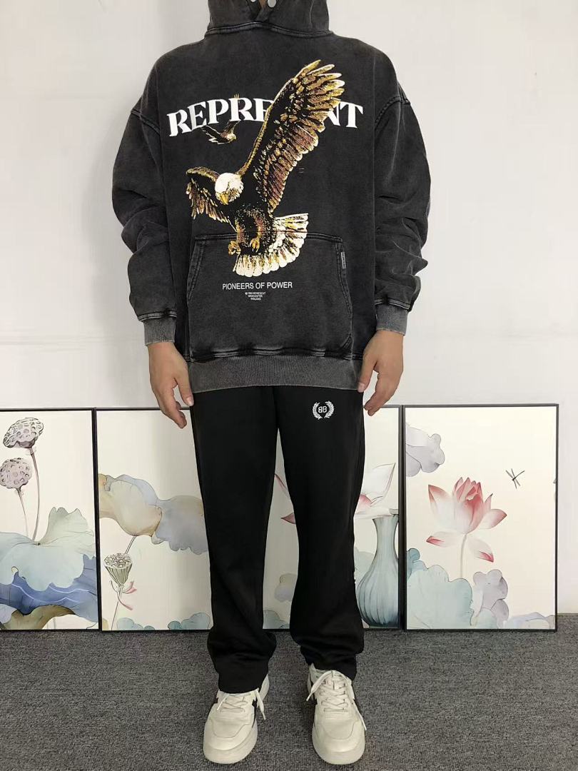 Represent 135 REPRESENT HOODIE 510031691 (Im 170Cm 60Kg I Wear Size S In The Phot) - Image 3