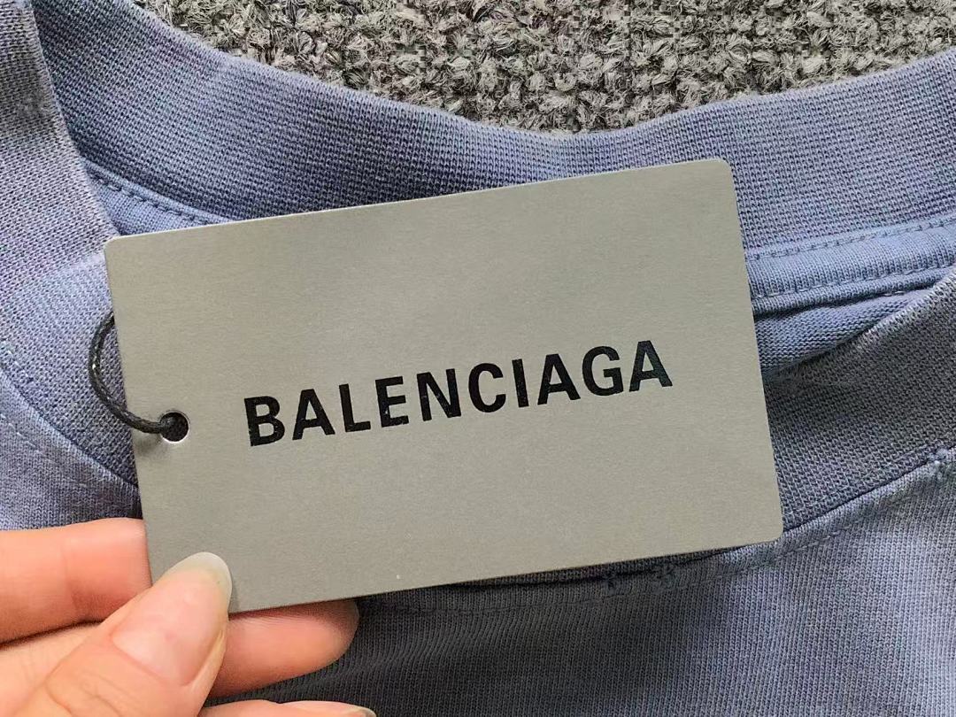 Balenciaga 135 B⭐L⭐⭐⭐IA⭐A T-SHIRT 42041315163 (Im 170Cm 60Kg I Wear Size XS In The Phot) - Image 16