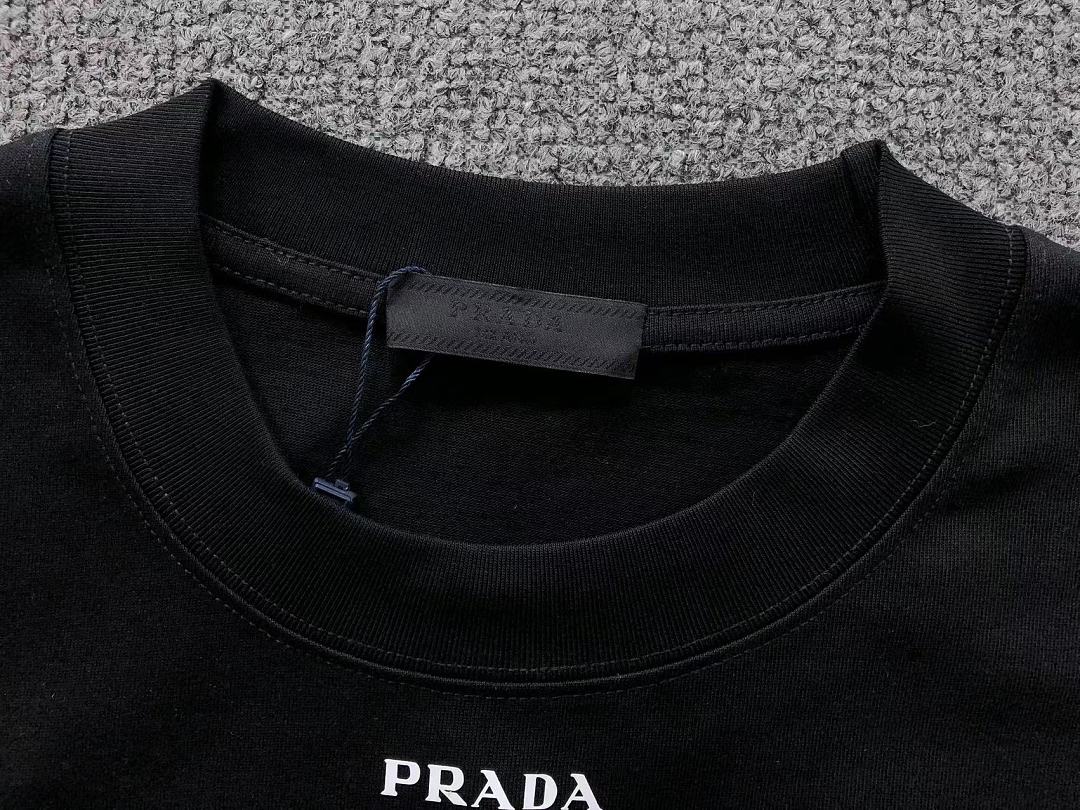Prada 108 P⭐A⭐A T-SHIRT 42042901133 (Im 170Cm 60Kg I Wear Size 2XL In The Phot) - Image 15