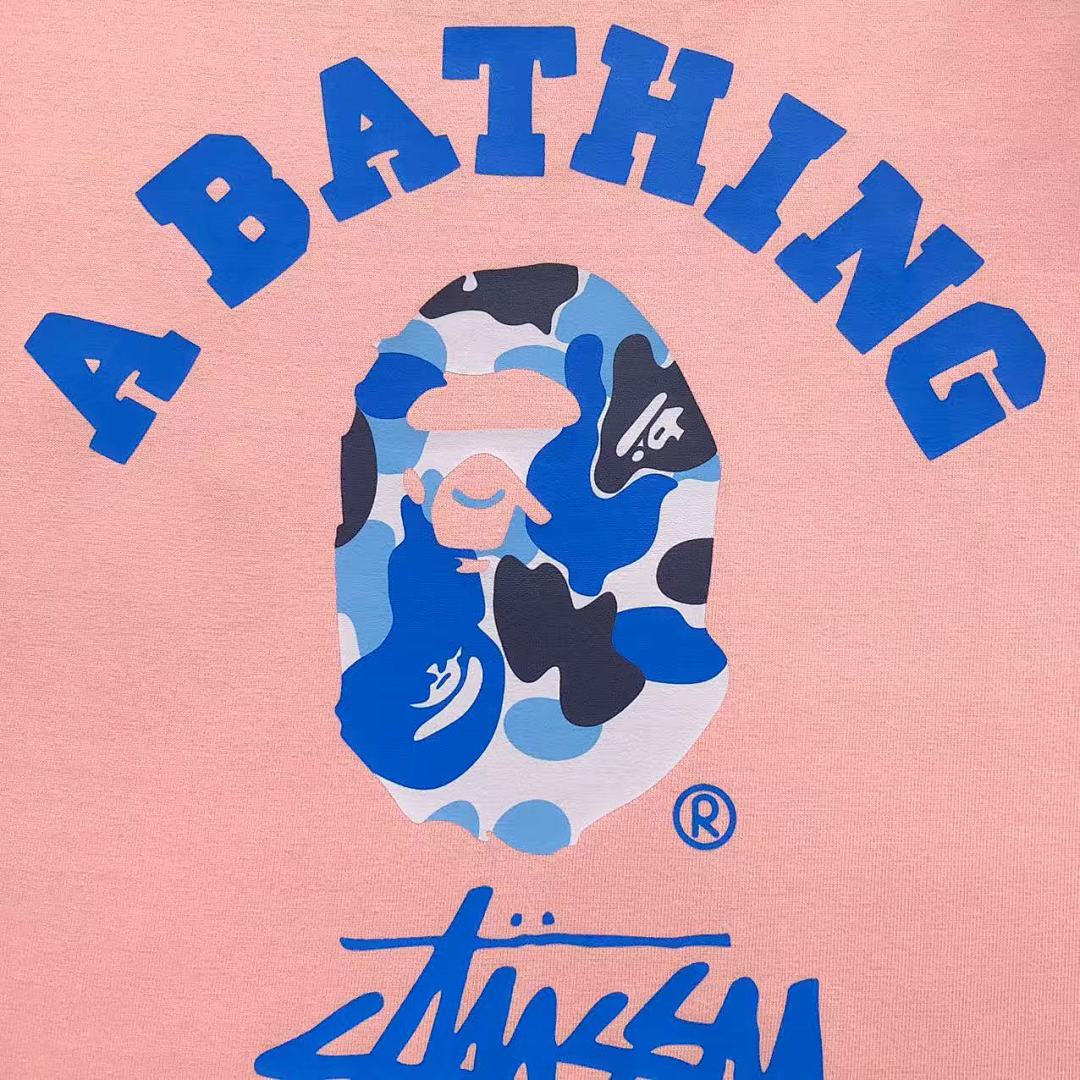 Bape 78 BAPE STUSSY T-SHIRT 1102101042 (Im 170Cm 57Kg I Wear Size S In The Phot) - Image 14