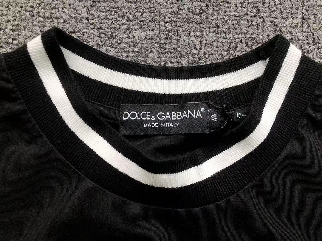 Dolce & Gabbana 185 D⭐LC⭐ GA⭐⭐A⭐A T-SHIRT 22041532125 (Im 170Cm 60Kg I Wear Size 48 In The Phot) - Image 15