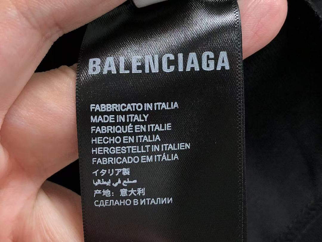 Balenciaga 125 B⭐L⭐⭐⭐IA⭐A T-SHIRT 42041308163 (Im 170Cm 60Kg I Wear Size XS In The Phot) - Image 21