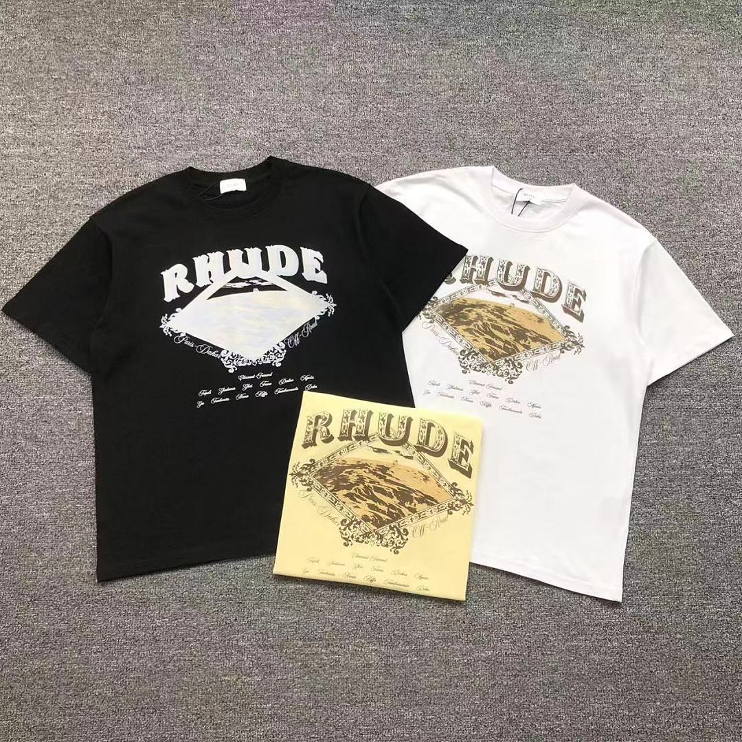 Rhude 105 RHUDE T-SHIRT 3208060517 (Im 170Cm 60Kg I Wear Size S In The Phot)