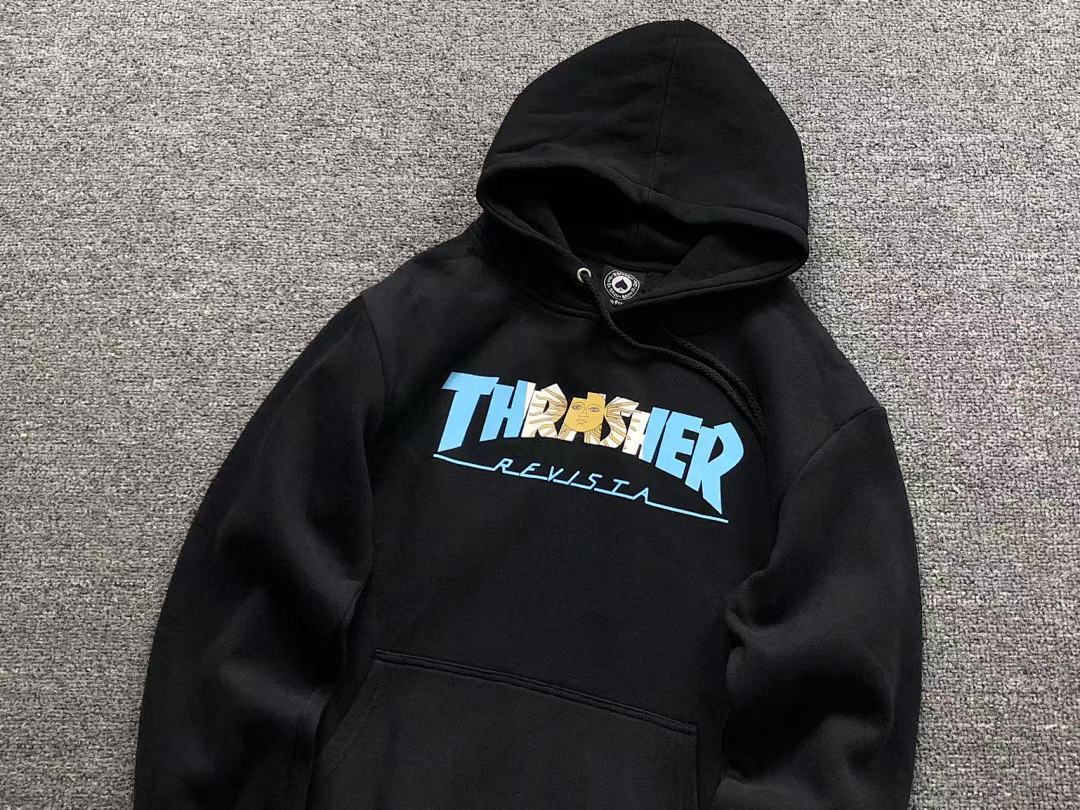 Thrasher 98 THRASHER HOODIE 5101005121 (Im 170Cm 60Kg I Wear Size L In The Phot) - Image 7