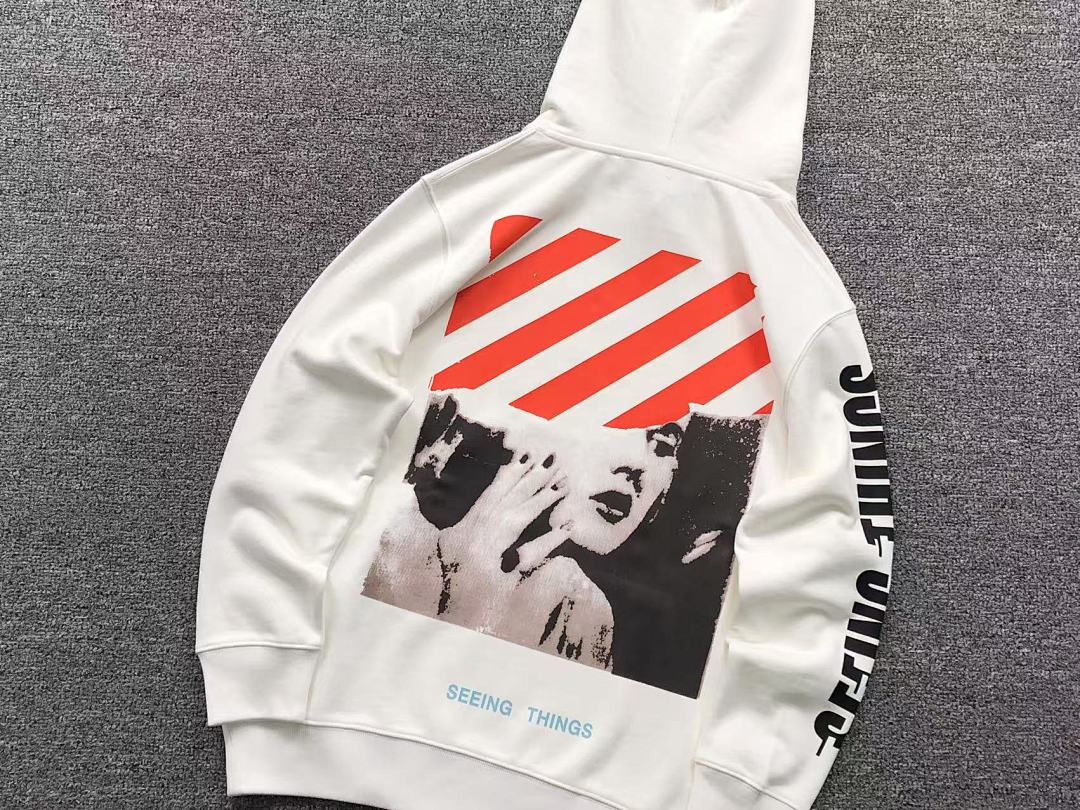 Off-White 168 OFF-WHITE HOODIE 312170919 (Im 170Cm 55Kg I Wear Size S In The Phot) - Image 8