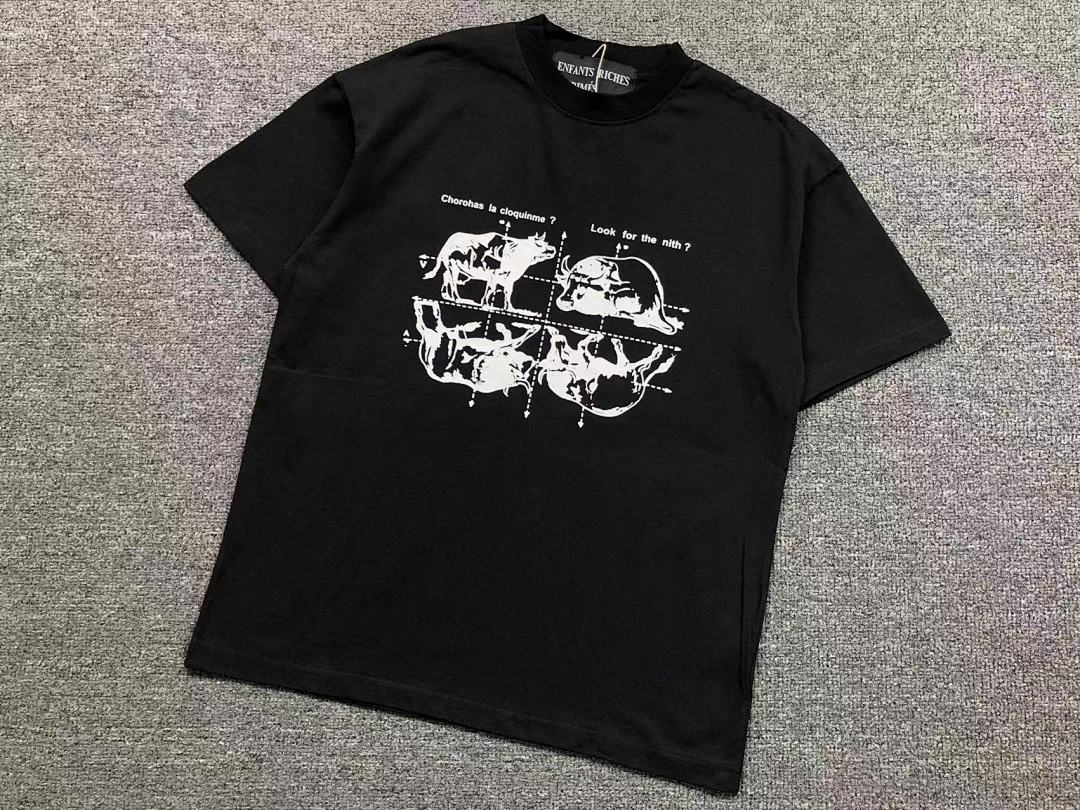 Chanel 85 ENFANTS RICHES DEPRIMES T-SHIRT 42012442162 (Im 170Cm 60Kg I Wear Size S In The Phot) - Image 6