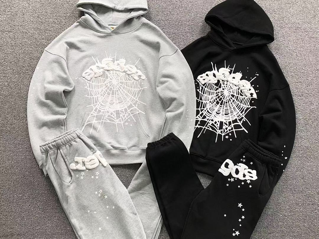 Sp5der TROUSERS 116 SP5DER HOODIE - Image 5