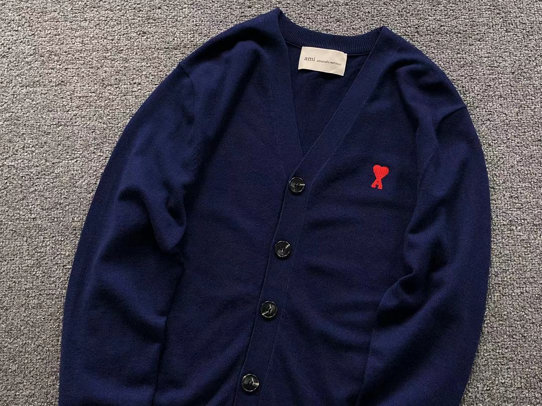 AMI 125 AMI SWEATER 1282631183 (Im 170Cm 60Kg I Wear Size S In The Phot) - Image 14