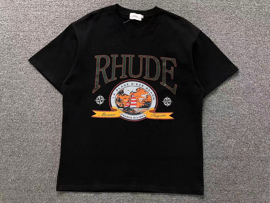 Rhude 95 RHUDE T-SHIRT 3204231121 (Im 170Cm 60Kg I Wear Size M In The Phot) - Image 5