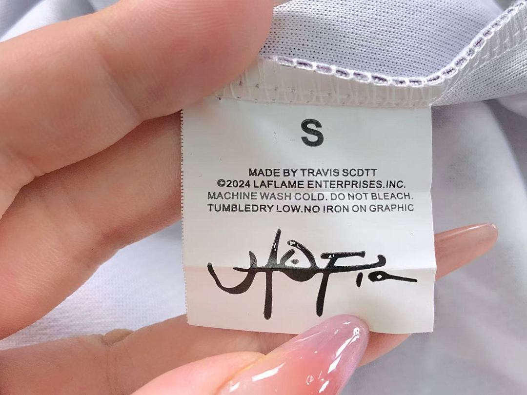 Travis Scott 78 FOOTBALL TRAVIS SCOTT T-SHIRT 41061112117 (Im 170Cm 60Kg I Wear Size S In The Phot) - Image 19