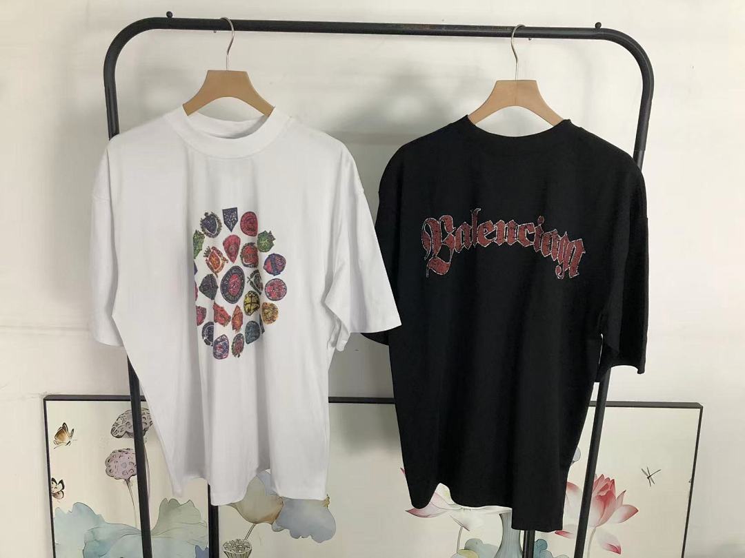 Balenciaga 118 B⭐L⭐⭐⭐IA⭐A T-SHIRT 3203240721 (Im 170Cm 60Kg I Wear Size S In The Phot) - Image 31