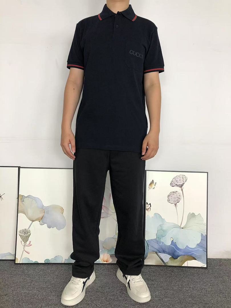 Gucci 135 G⭐C⭐I POLO 571908106 (Im 170Cm 60Kg I Wear Size M In The Phot) - Image 3