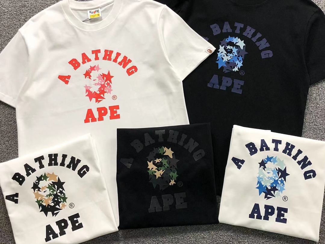 Bape 82 BAPE T-SHIRT 52070601164 (Im 170Cm 60Kg I Wear Size M In The Phot) - Image 6