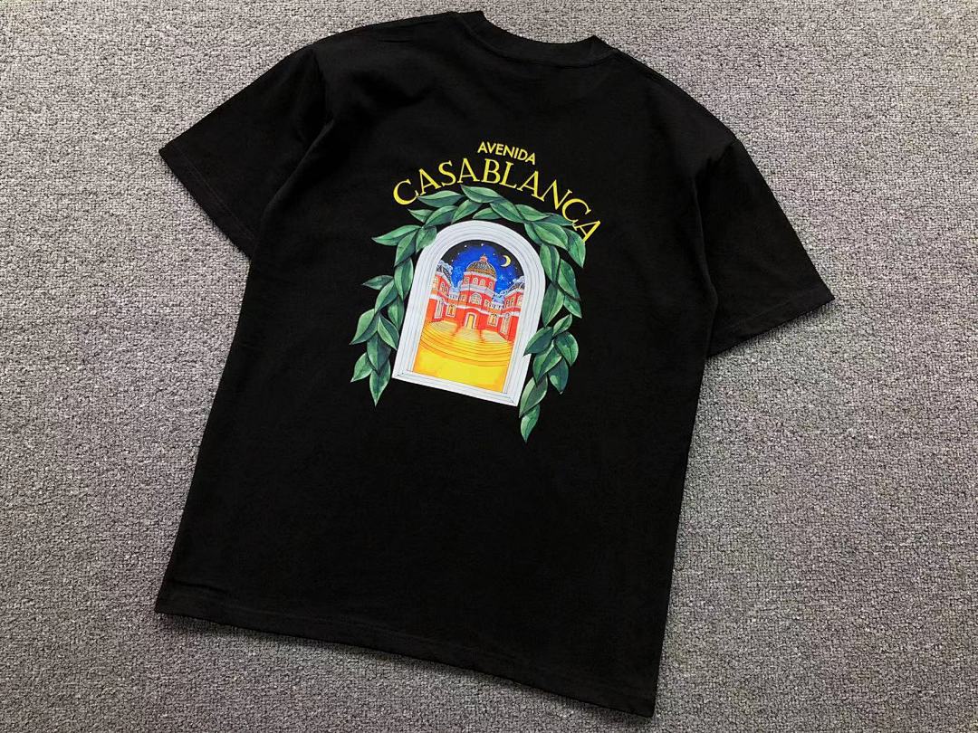 Unbranded 128 CASABLANCA T-SHIRT 504171601 (Im 170Cm 60Kg I Wear Size M In The Phot) - Image 11