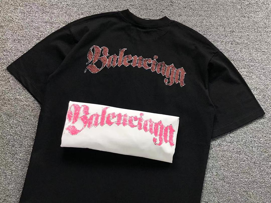 Balenciaga 118 B⭐L⭐⭐⭐IA⭐A T-SHIRT 3203240721 (Im 170Cm 60Kg I Wear Size S In The Phot) - Image 17