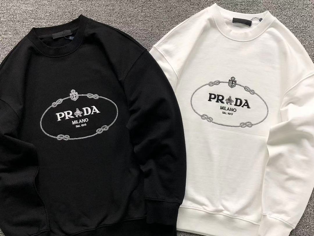 Prada 128 P⭐A⭐A HOODIE 59280681 (Im 170Cm 60Kg I Wear Size S In The Phot) - Image 6