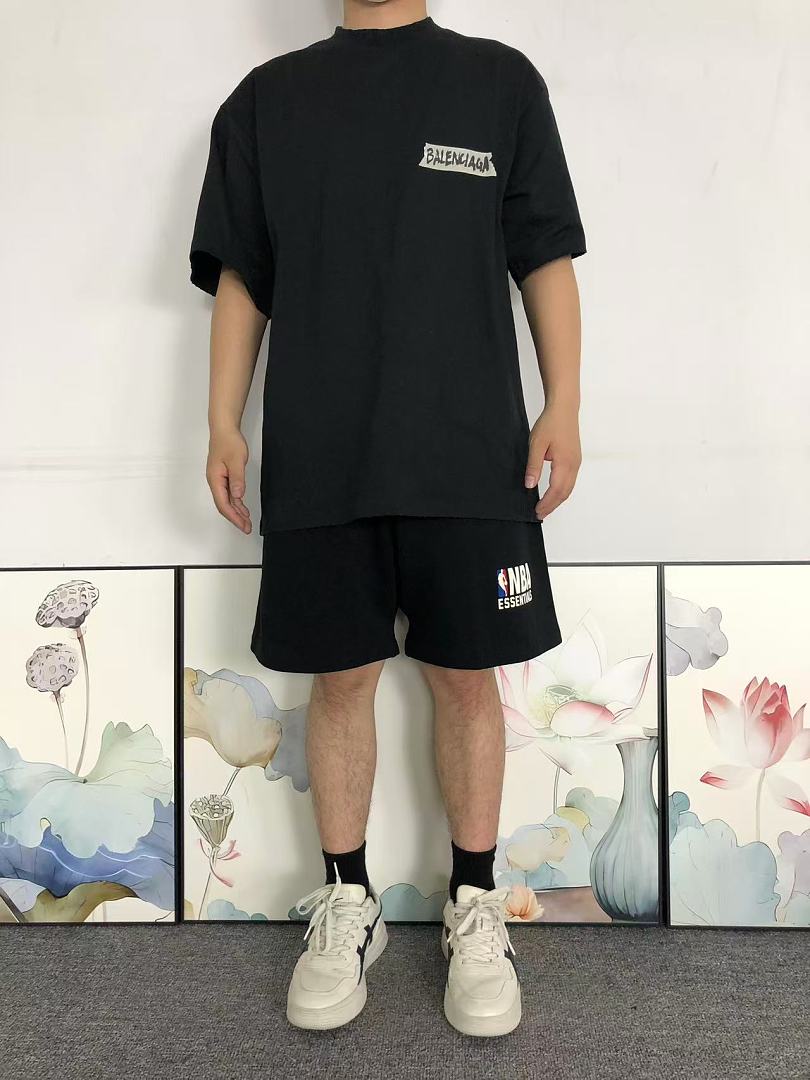 Balenciaga 115 B⭐L⭐⭐⭐IA⭐A T-SHIRT 42042203156 (Im 170Cm 60Kg I Wear Size 1 In The Phot) - Image 3