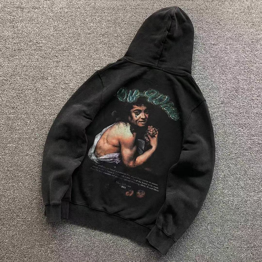Off-White 195 OFF-WHITE HOODIE 57311619 (Im 170Cm 60Kg I Wear Size S In The Phot)