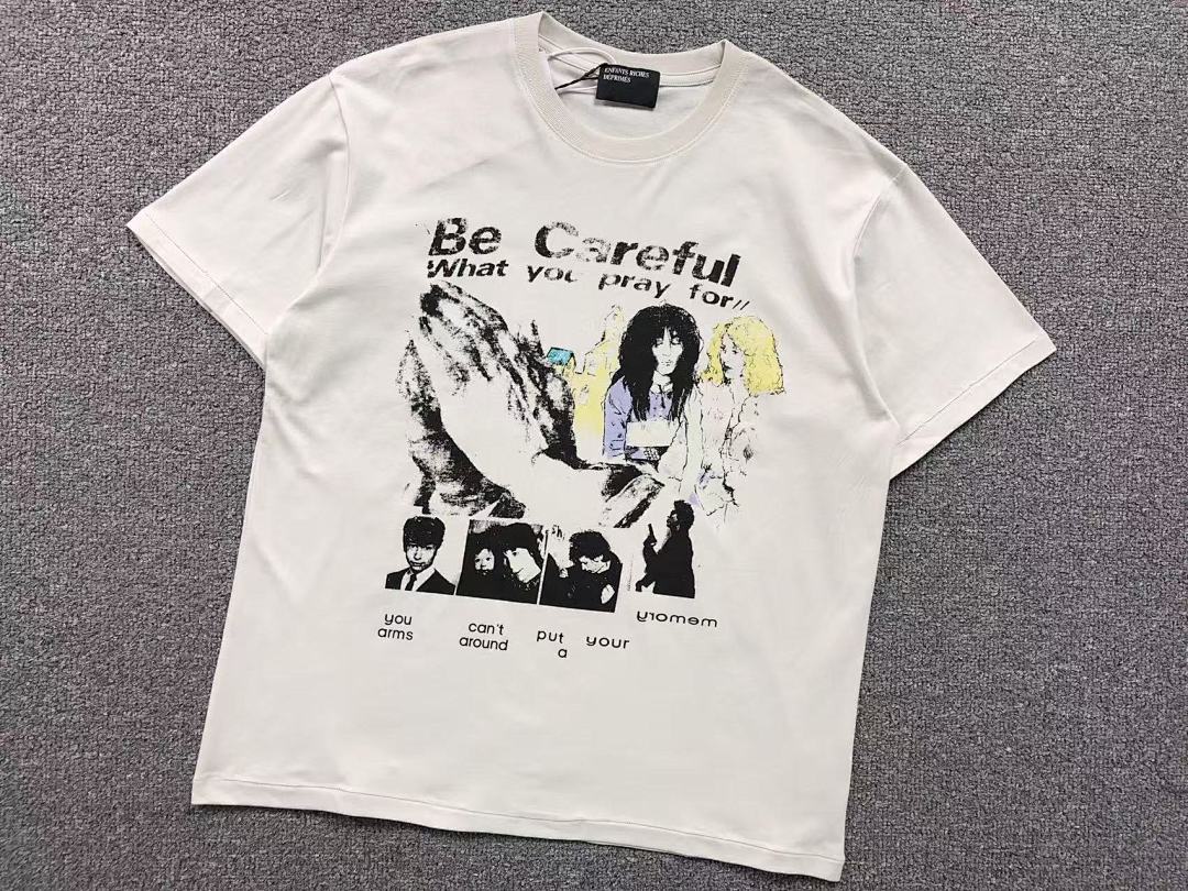 Chanel 105 ENFANTS RICHES DEPRIMES T-SHIRT 12080217 (Im 170Cm 55Kg I Wear Size S In The Phot) - Image 6