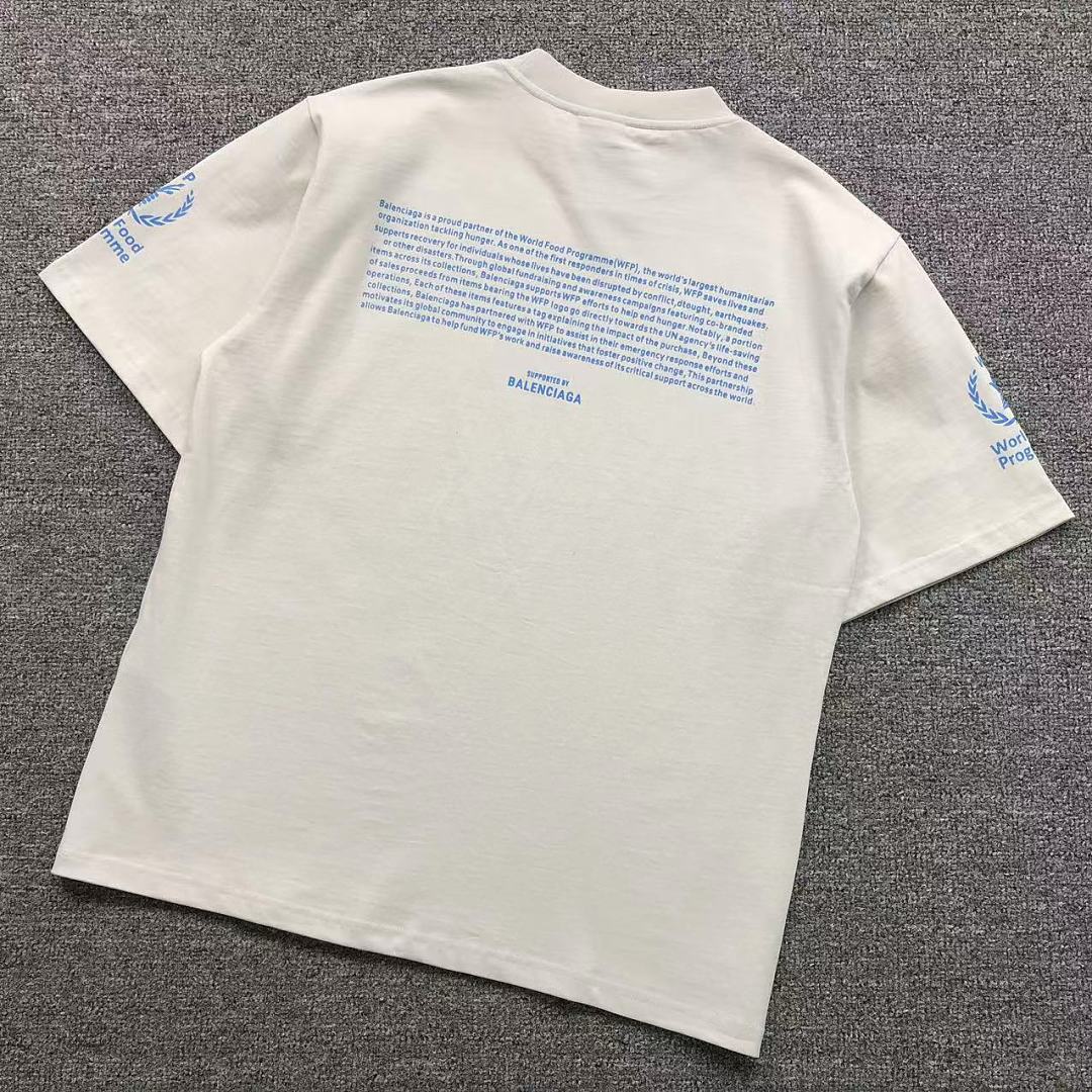Balenciaga 128 B⭐L⭐⭐⭐IA⭐A T-SHIRT 42042005163 (Im 170Cm 60Kg I Wear Size XS In The Phot)