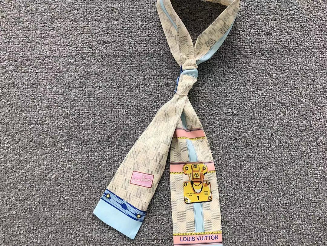 Louis Vuitton 68 L⭐ SCARF 5112807102 (Long 116CM* Wide 8CM*) - Image 4