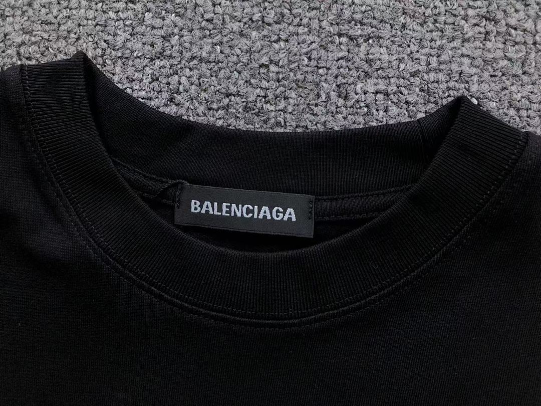 Balenciaga 115 B⭐L⭐⭐⭐IA⭐A T-SHIRT 2162314125 (Im 170Cm 60Kg I Wear Size S In The Phot) - Image 19