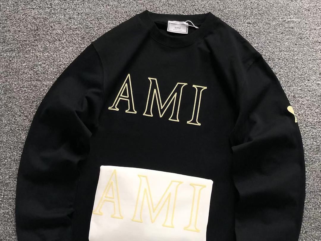 AMI 139 AMI LONG SLEEVED 3208122621 (Im 170Cm 60Kg I Wear Size M In The Phot) - Image 16