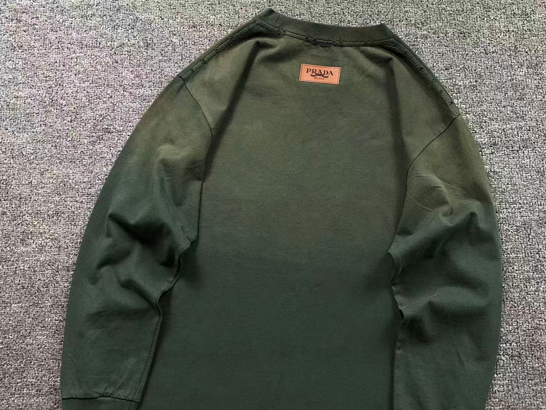Prada 178 P⭐A⭐A LONG SLEEVED 3110151405 (Im 170Cm 60Kg I Wear Size S In The Phot) - Image 23
