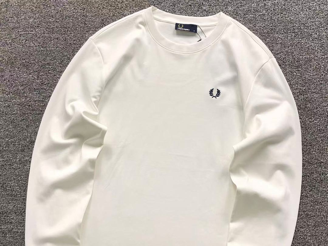 Fred Perry 98 FRED PERRY LONG SLEEVED 1109032430 (Im 170Cm 60Kg I Wear Size M In The Phot) - Image 8