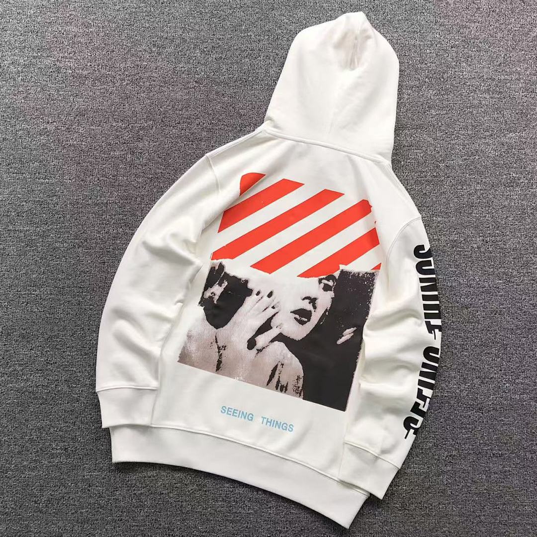 Off-White 168 OFF-WHITE HOODIE 312170919 (Im 170Cm 55Kg I Wear Size S In The Phot)