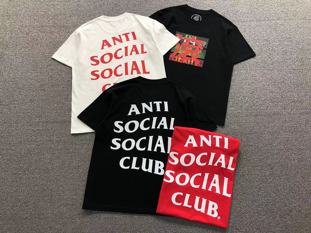 Christian Louboutin 88 ANTI SOCIAL CLUB T-SHIRT 2206211702 (Im 170Cm 60Kg I Wear Size M In The Phot) - Image 5