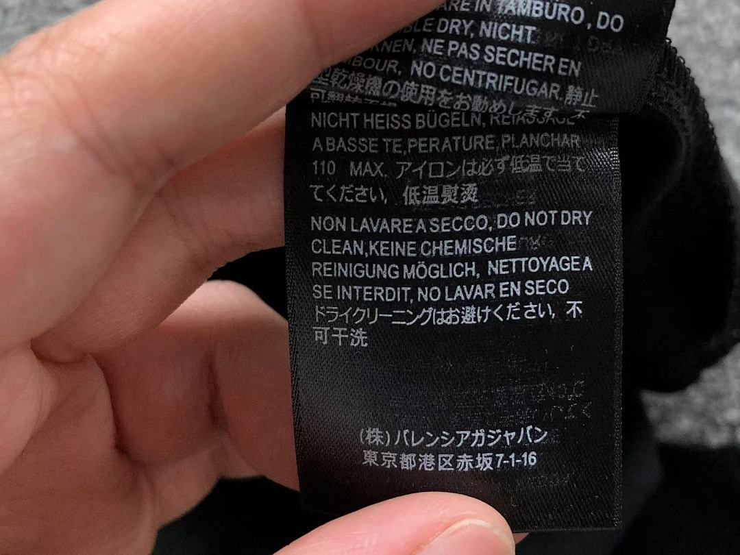 Balenciaga 108 B⭐L⭐⭐⭐IA⭐A T-SHIRT 213031321 (Im 170Cm 55Kg I Wear Size XS In The Phot) - Image 26