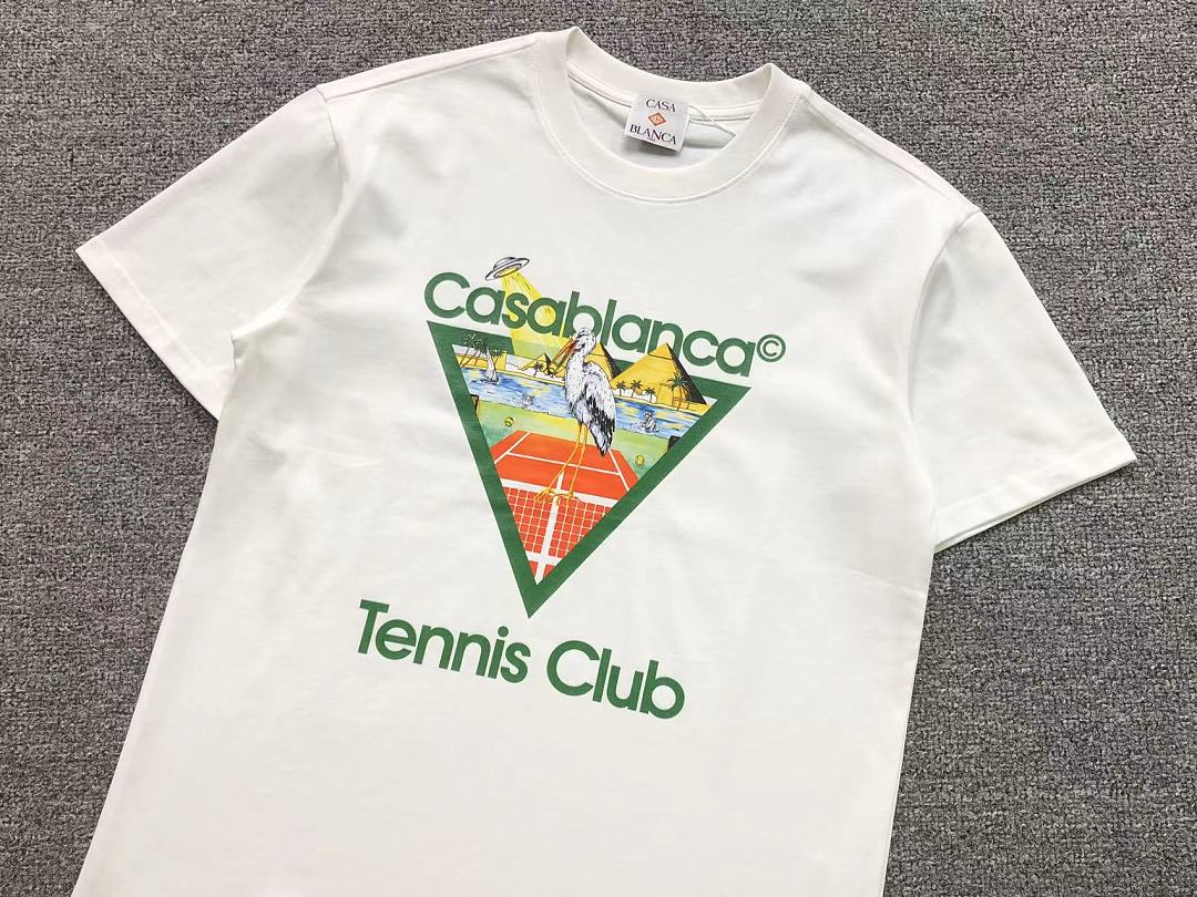 Casablanca 88 CASABLANCA T-SHIRT 126131332 (Im 170Cm 60Kg I Wear Size M In The Phot) - Image 9