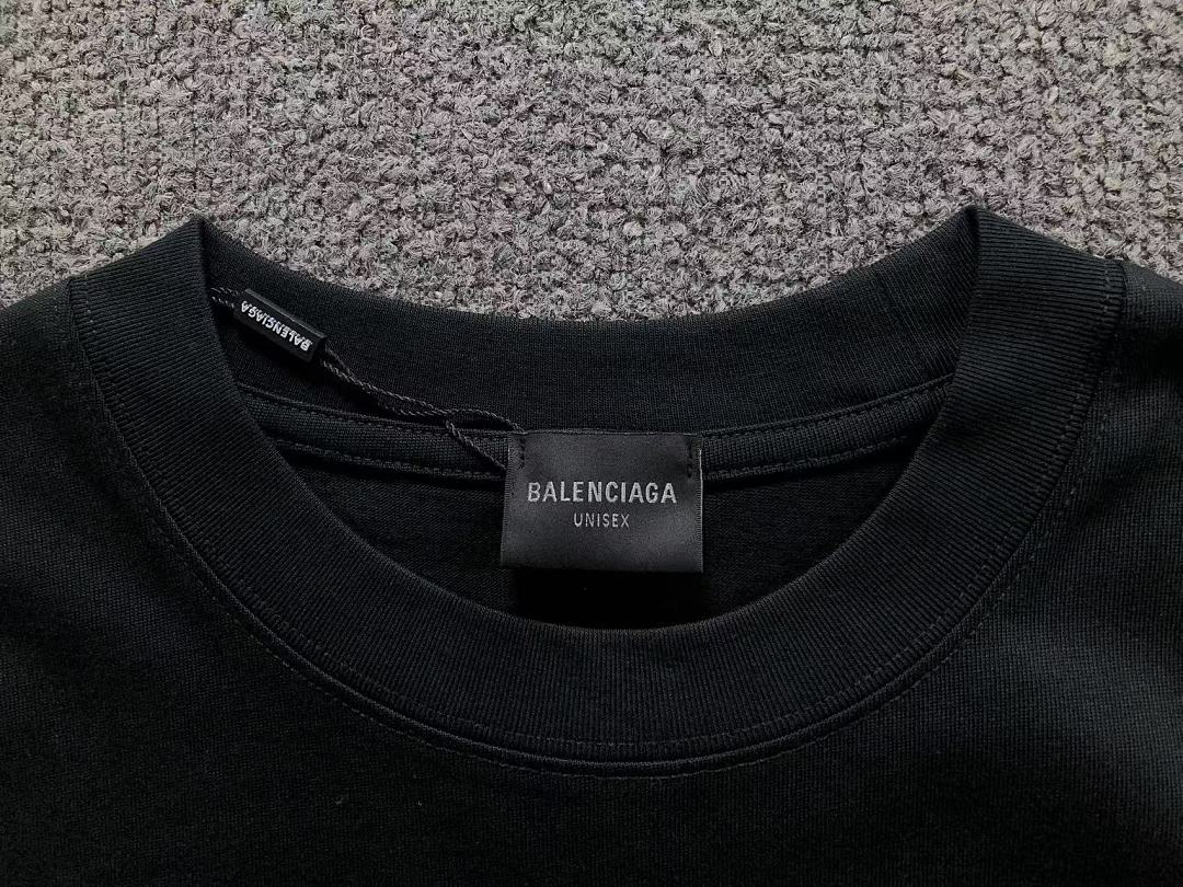 Balenciaga 118 B⭐L⭐⭐⭐IA⭐A T-SHIRT 5252005147 (Im 170Cm 60Kg I Wear Size L In The Phot) - Image 16