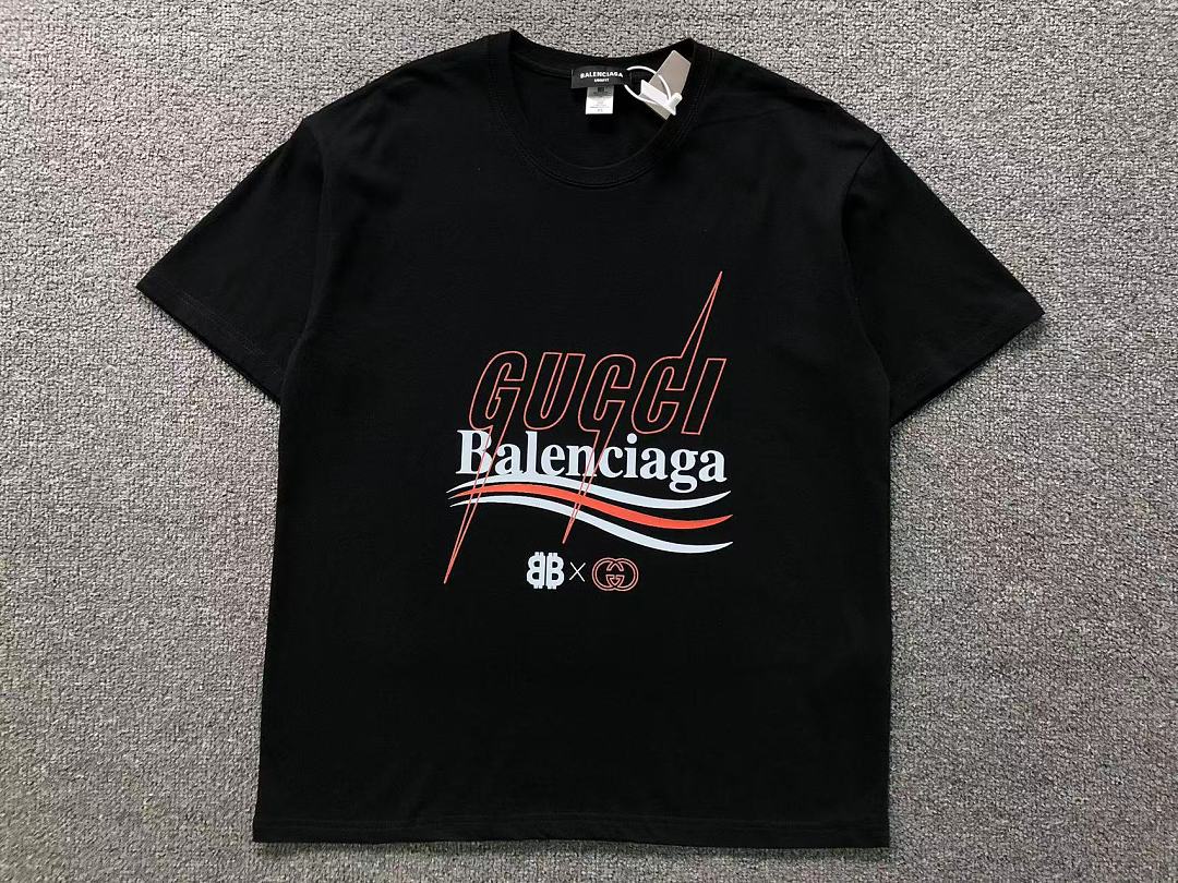 Balenciaga 115 B⭐L⭐⭐⭐IA⭐A G⭐C⭐I T-SHIRT 22051308172 (Im 170Cm 60Kg I Wear Size XL In The Phot) - Image 7