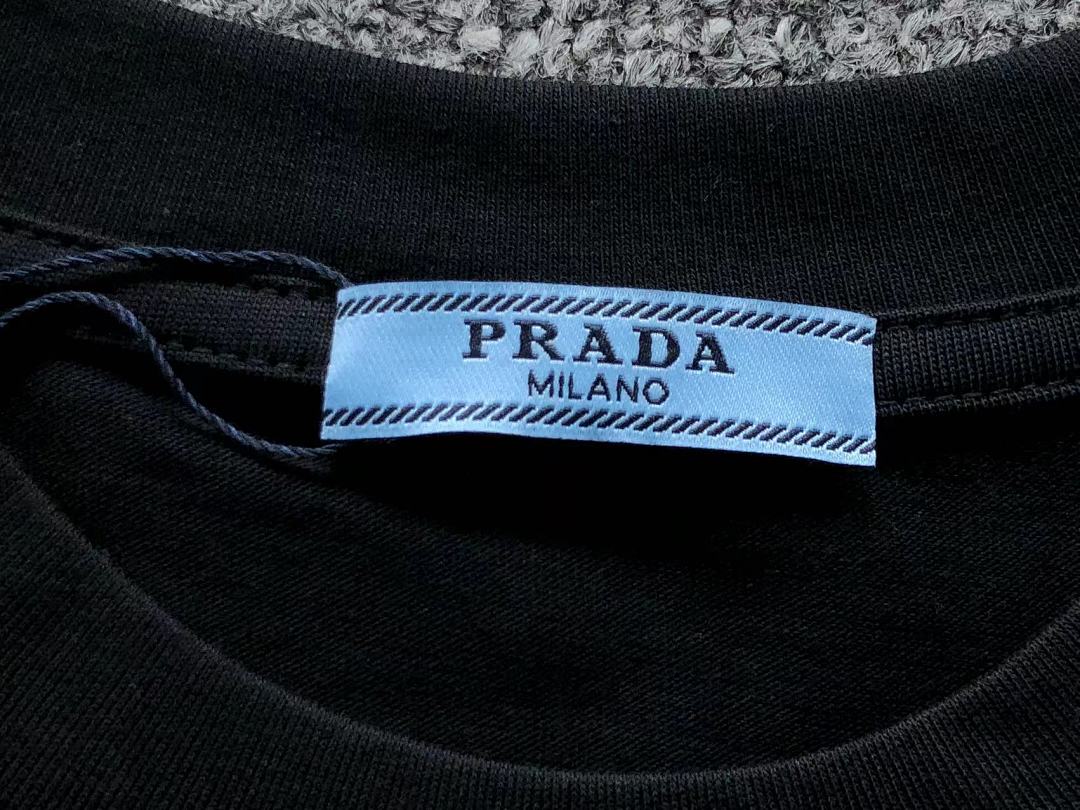 Prada 115 P⭐A⭐A T-SHIRT 3201312221 (Im 170Cm 60Kg I Wear Size M In The Phot) - Image 25