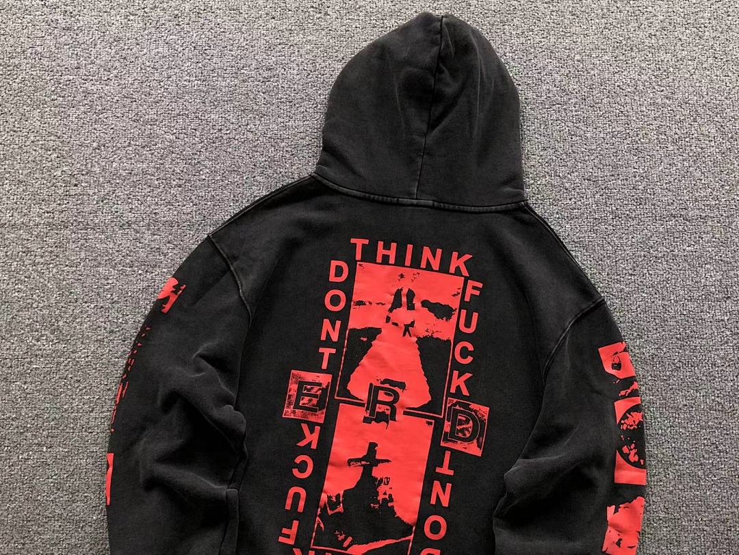 Chanel 135 ENFANTS RICHES DEPRIMES HOODIE 580706117 (Im 170Cm 60Kg I Wear Size S In The Phot) - Image 7