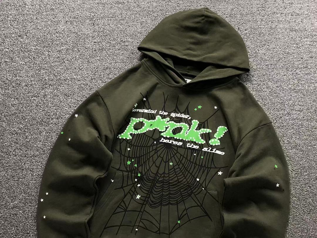 Sp5der TROUSERS SP5DER HOODIE - Image 10
