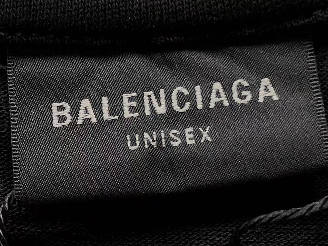 Balenciaga 98 B⭐L⭐⭐⭐IA⭐A T-SHIRT 5212125136 (Im 170Cm 60Kg I Wear Size S In The Phot) - Image 13
