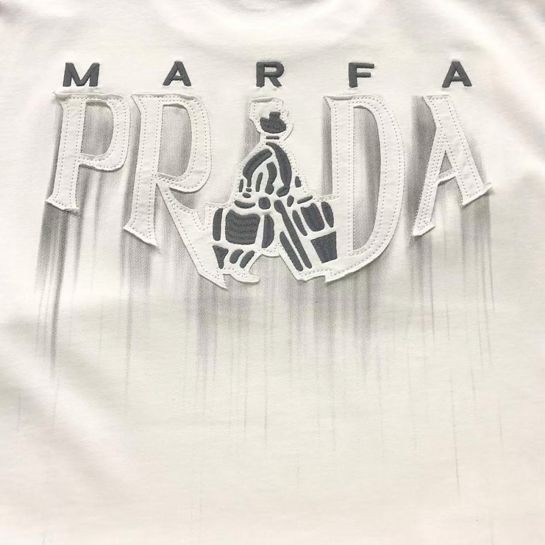 Prada 108 P⭐A⭐A T-SHIRT 521234919 (Im 170Cm 60Kg I Wear Size XS In The Phot) - Image 9