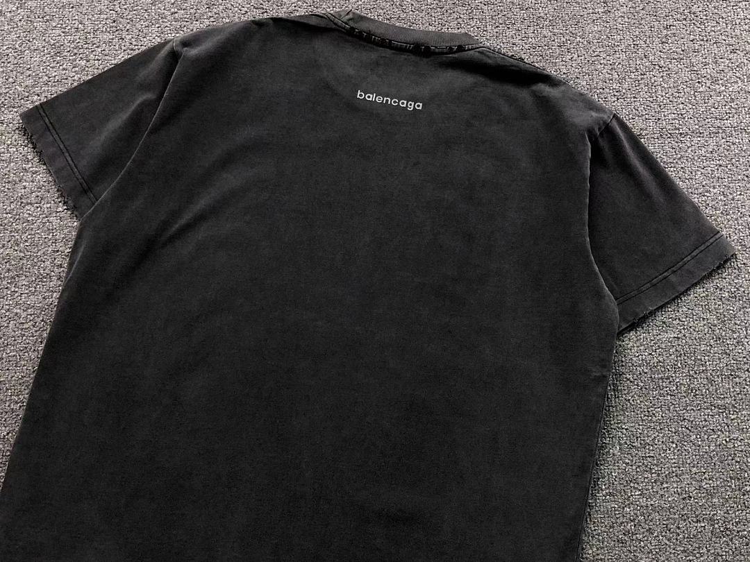 Balenciaga 129 B⭐L⭐⭐⭐IA⭐A T-SHIRT 42061612133 (Im 170Cm 60Kg I Wear Size 2XL In The Phot) - Image 21