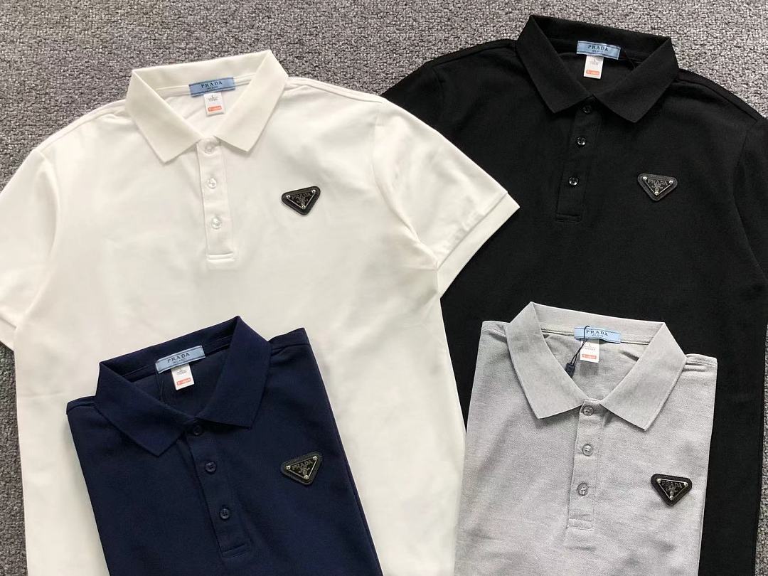 Prada 158 P⭐A⭐A POLO 22072009001 (Im 170Cm 60Kg I Wear Size L In The Phot) - Image 6