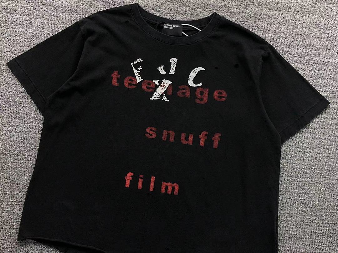 Chanel 115 ENFANTS RICHES DEPRIMES T-SHIRT 3201142117 (Im 170Cm 55Kg I Wear Size S In The Phot) - Image 7