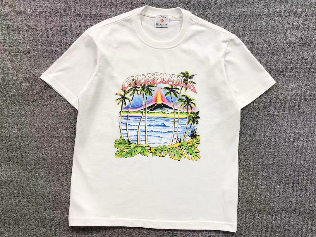 Casablanca 85 CASABLANCA T-SHIRT 1112260632 (Im 170Cm 60Kg I Wear Size M In The Phot) - Image 7