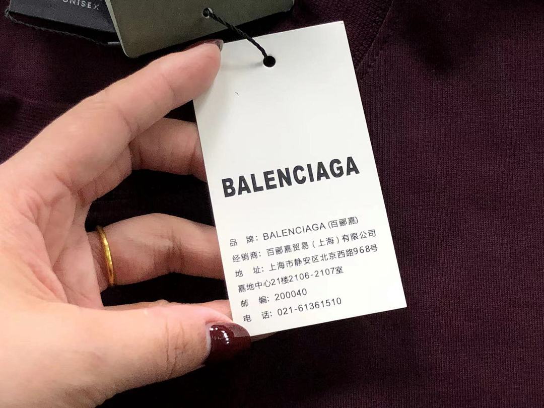 Balenciaga 128 B⭐L⭐⭐⭐IA⭐A T-SHIRT 3108082021 (Im 170Cm 60Kg I Wear Size 2 In The Phot) - Image 23