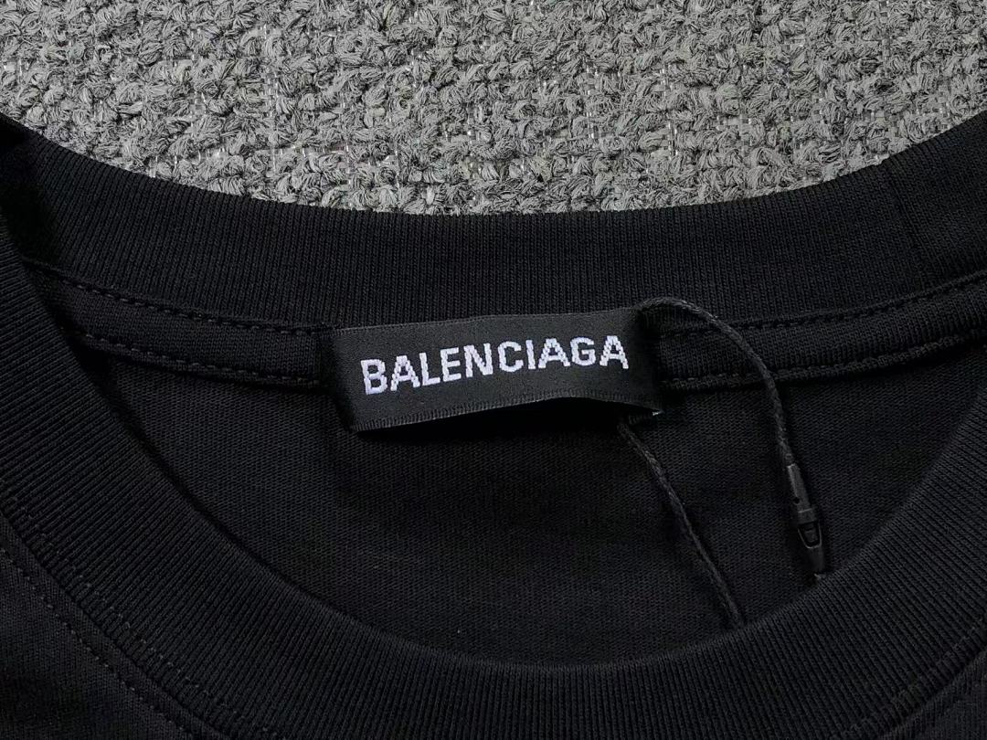 Balenciaga 118 B⭐L⭐⭐⭐IA⭐A T-SHIRT 11122010137 (Im 170Cm 60Kg I Wear Size M In The Phot) - Image 20