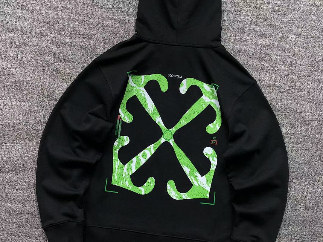 Off-White 168 OFF-WHITE HOODIE 312170519 (Im 170Cm 55Kg I Wear Size M In The Phot) - Image 9
