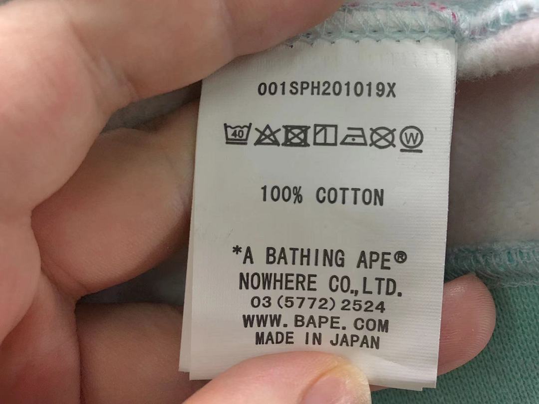 Bape 308 BAPE HOODIE 3108120511 (Im 170Cm 60Kg I Wear Size M In The Phot) - Image 23